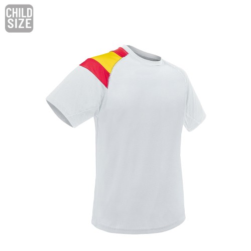 T-SHIRT BANDEIRA EM OMBRO D&F 2-3 "GALDANA" -