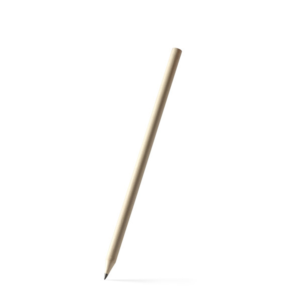Recycled paper personalised pencil with pre-sharpened tip