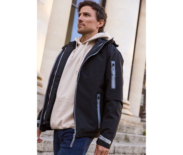 Veste technique Softshell - BLACK / GREY / 3XL