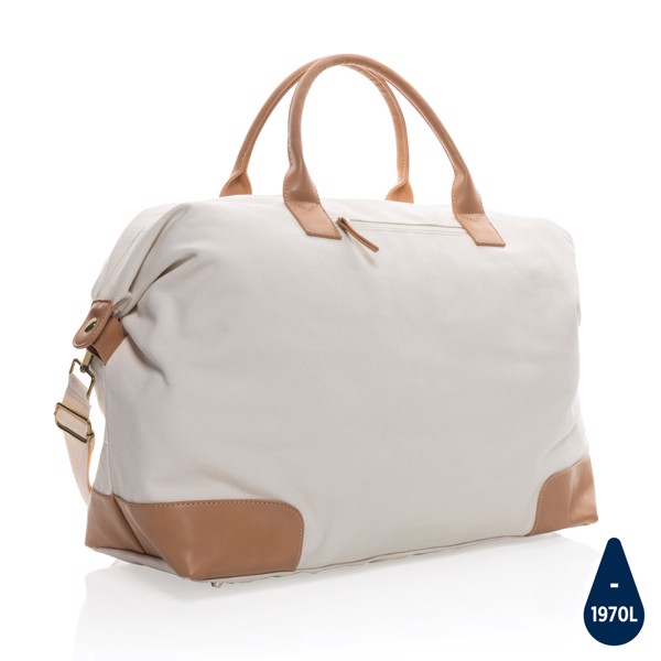 Impact AWARE™ velika vikend torba od recikliranog platna 16 oz
