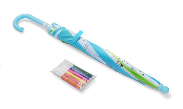 Colouring umbrella KIDDI