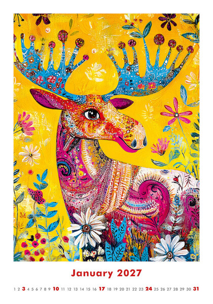 Calendar Art Naive