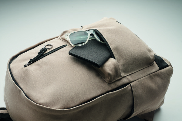 Nahrbtnik za prenosni računalnik Leirur iz recikliranega platna, 15 palcev - Vrv