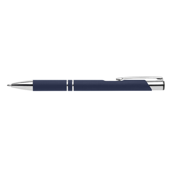 Stylo Crosby Métal - Bleu / Jet d’encre 4 couleurs