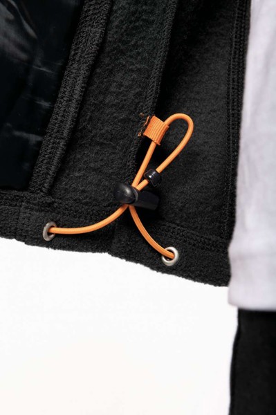 Jakna MARCO mikroflis s patentnim zatvaračem - Crna / 3XL