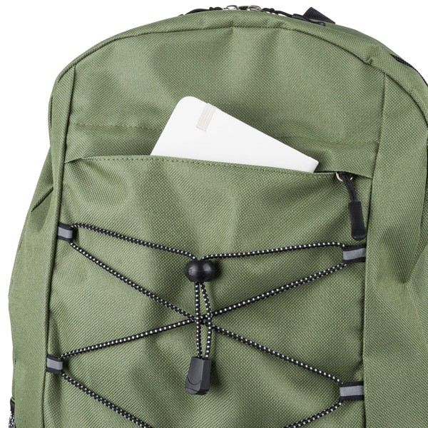 rPET polyester( 600D) hiking-rugzak Jari - grijs