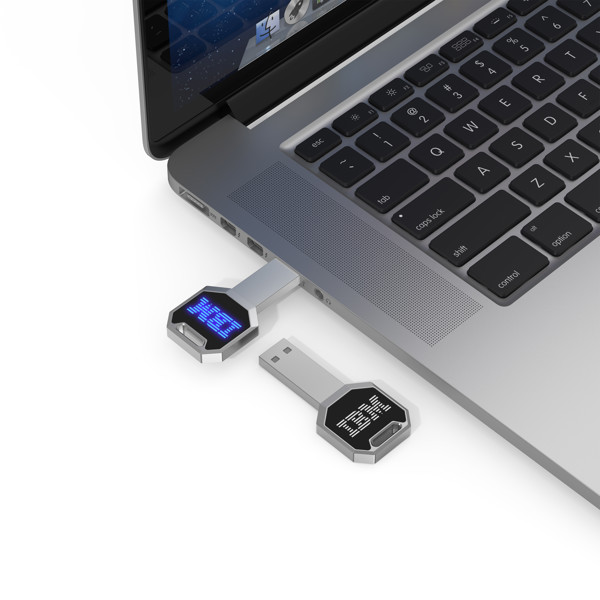USB Flash disk TDG40 - SILVER_1GB