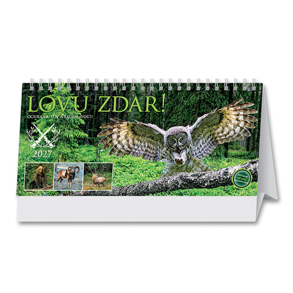 Stolový kalendár Lovu zdar! 2027