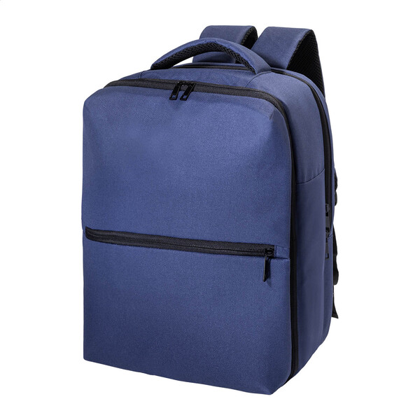 Rpet Carry-On Compression Backpack VacuFly - Dark Blue