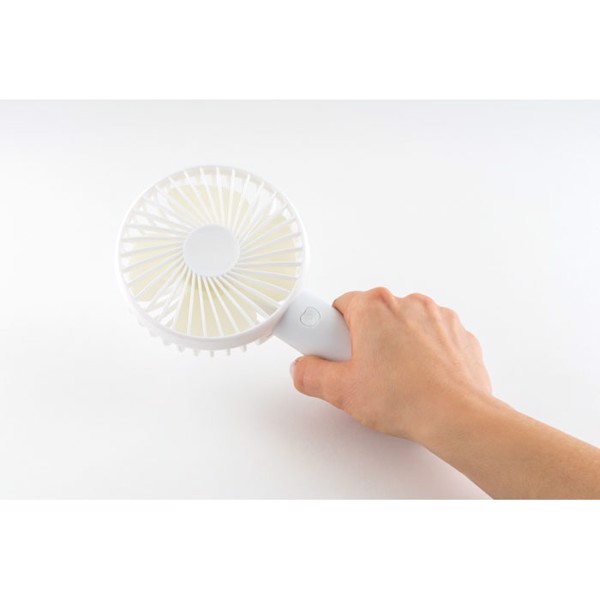 Dini USB desk fan, 3 speeds, 2000 mAh