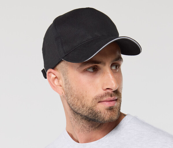 Casquette 5 Pans - BLACK / WHITE