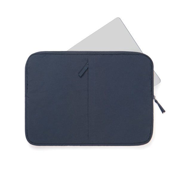 Housse ordinateur 15,6 pouces en nylon RCS KENTO URBAN - Bleu Marine