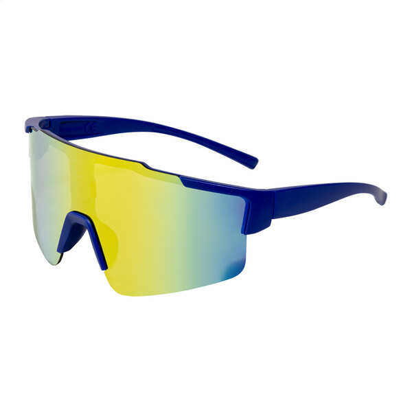 Lunettes de soleil sport en RPC Aerospin - Bleu