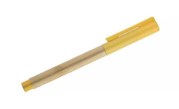 Bamboo pen TUFI - yellow