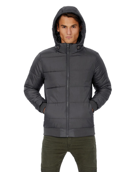 Superhood / Men Jacket - White / Warm Grey / S