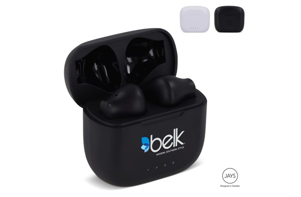 T00258 | Jays T-Five Bluetooth Earbuds - White
