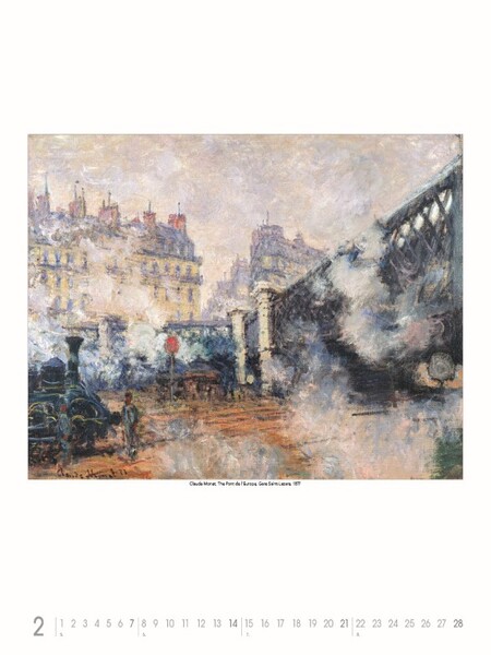 Nástenný Kalendár Claude Monet 2027