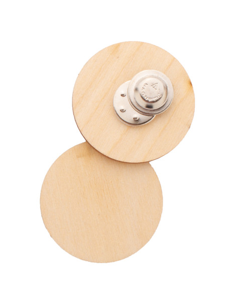 Custom Magnetic Badge WooBadge - Natural