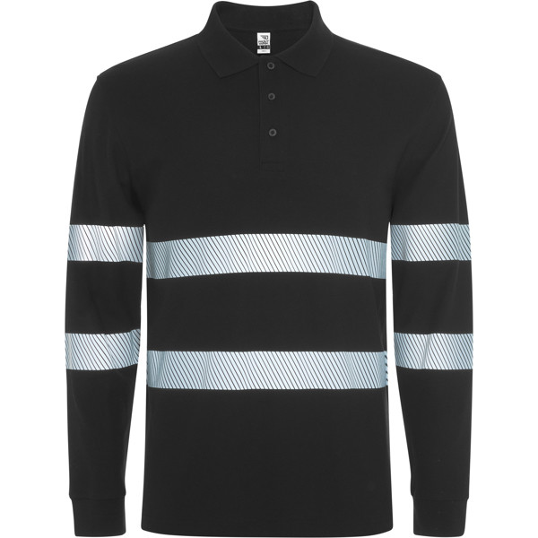 Av Polo Foran Manga Larga - Plomo / L