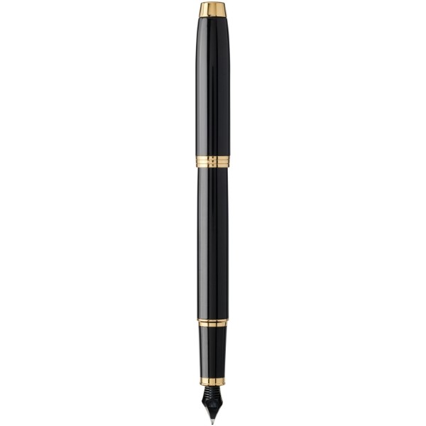 Parker IM fountain pen - Solid Black / Gold