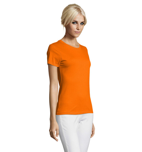 REGENT T-SHIRT SENHORA 150g Regent Women - LaranjaL
