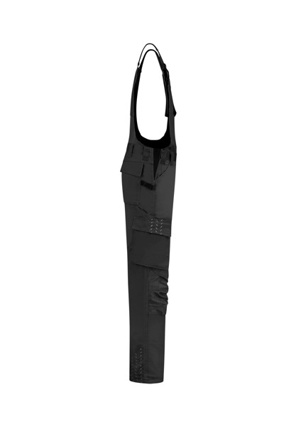 Pracovné nohavice s trakmi unisex Tricorp Bib & Brace Twill Cordura - Čierna / 46