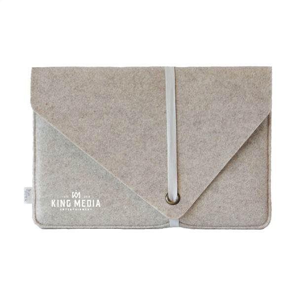 Recycled Felt Laptop Sleeve 15/16p - beige