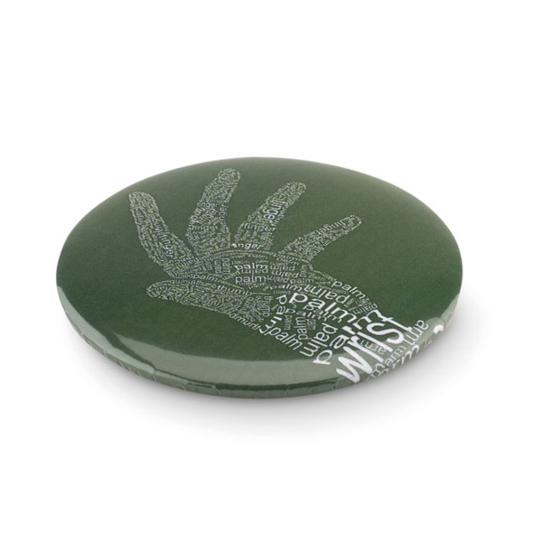 Compact mirror, Ø60 mm glass soda lime