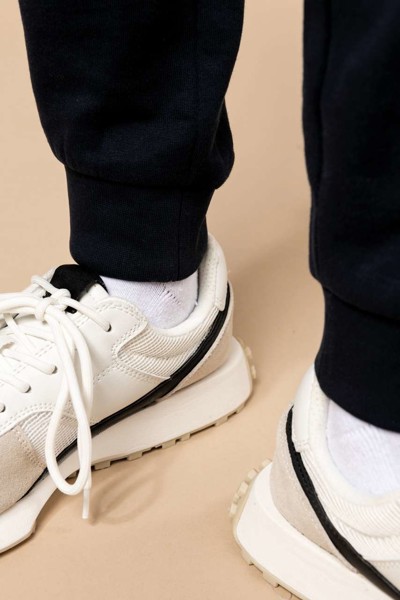 Kids Fleece Trousers - Black / 8/10
