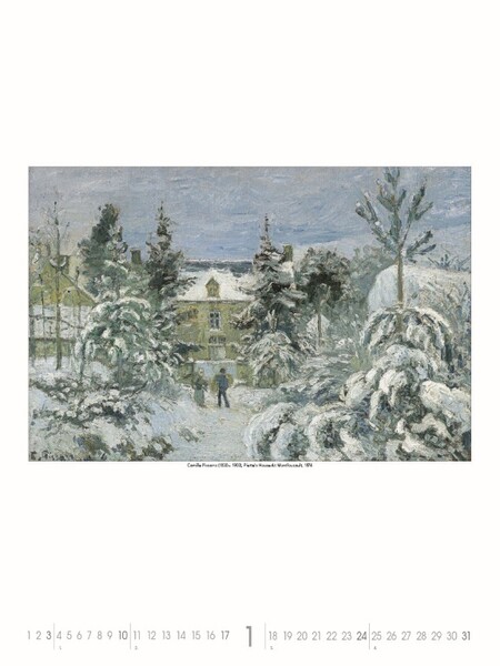 Nástenný Kalendár Gardens Impressionism 2027