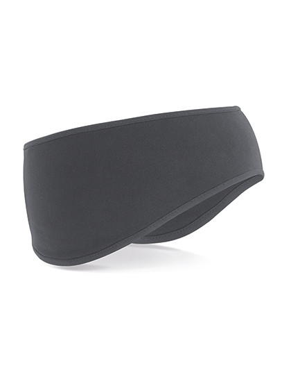 Beechfield headband, softshell, quick drying - Graphite Grey / One Size