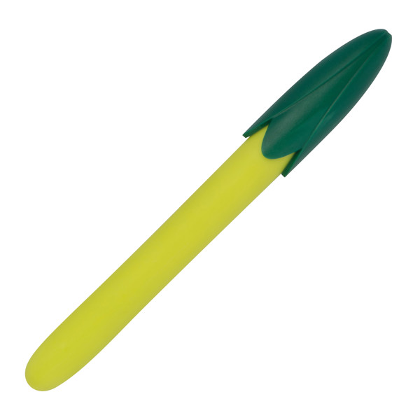 POLLY Kukuričné guľôčkové pero - Yellow