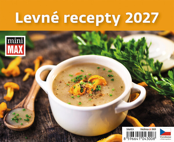 Stolní kalendář Levné recepty 2027