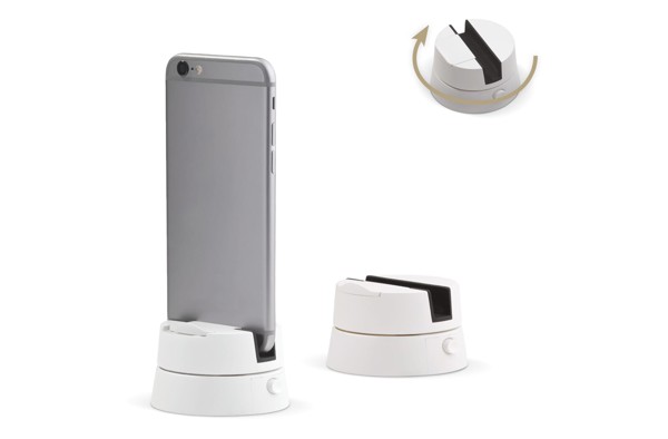 Panorama phone stand - White / Black