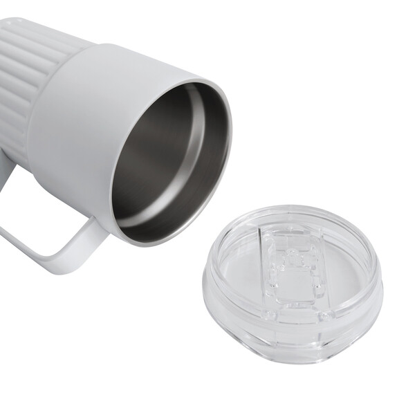 Vacuum Drink Mug Wave Hold - White