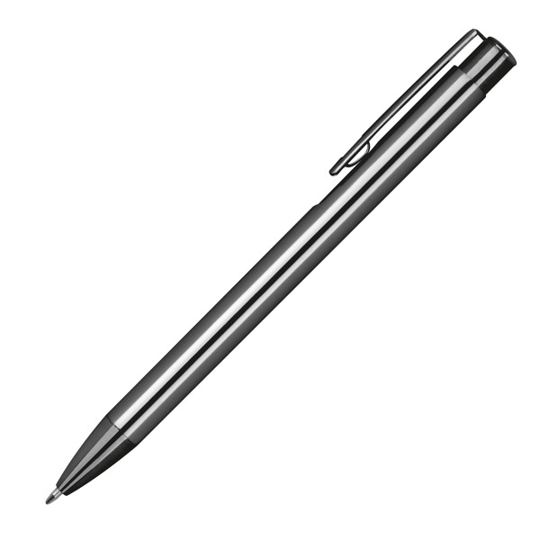 Aluminium push pen, shiny metalic MELANIA - Anthracite