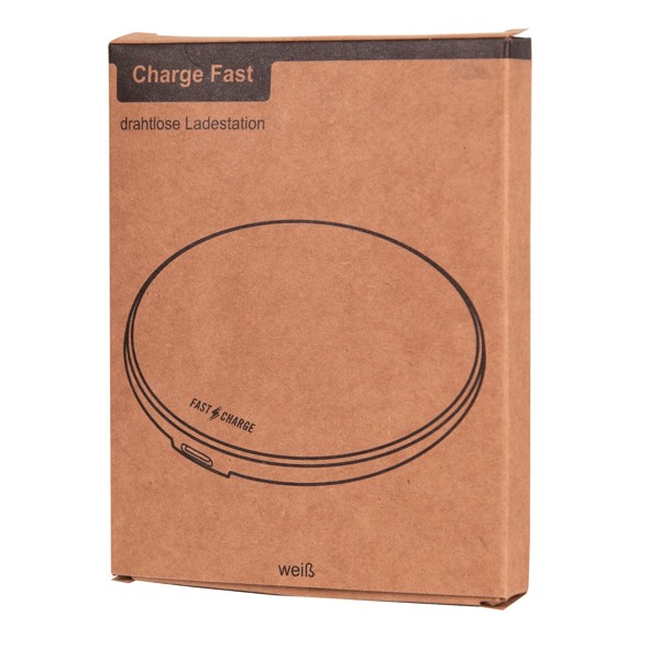 Drahtlose Ladestation Charge Fast - Weiß