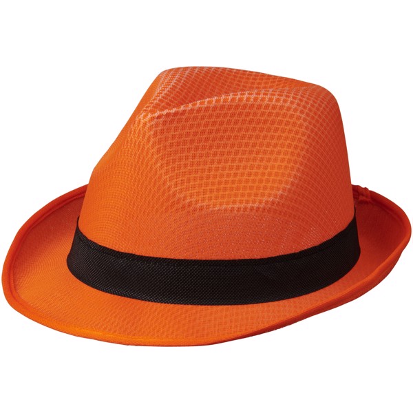 Sombrero "Trilby" - Naranja
