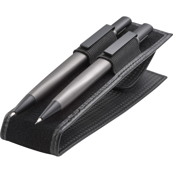 Metal pen set MAXIMILIAN - Anthracite