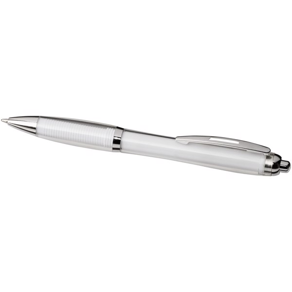 Nash PET ballpoint pen - Transparent Clear