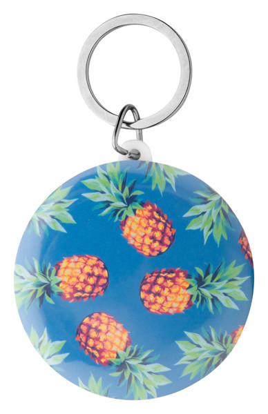 Pin Button Keyring KeyBadge Maxi