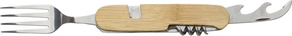 Conjunto de talheres de bambu Ainsley