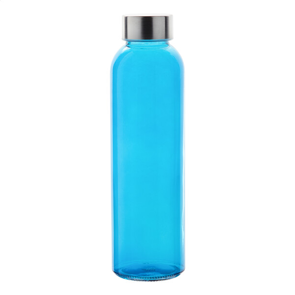 Bouteille en verre Konga - Bleu