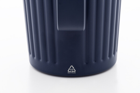 Mug Thermos Streaky Grab - Bleu Foncé