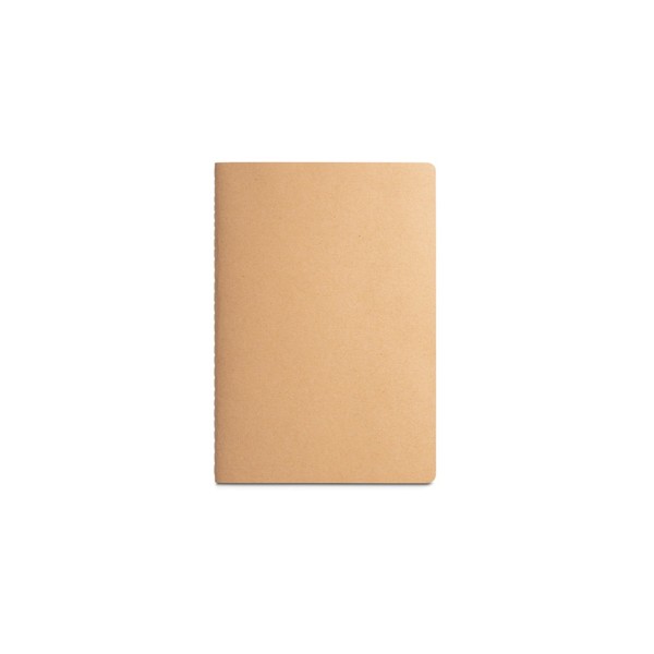 PS - ALCOTT A5. A5 notepad with Kraft paper cover (250 g/m²)
