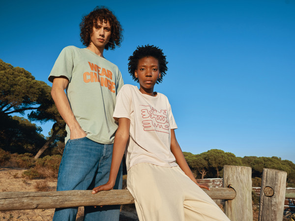 T-shirt pour femmes en coton recyclé IQONIQ Yala - Cloud Pink / XL