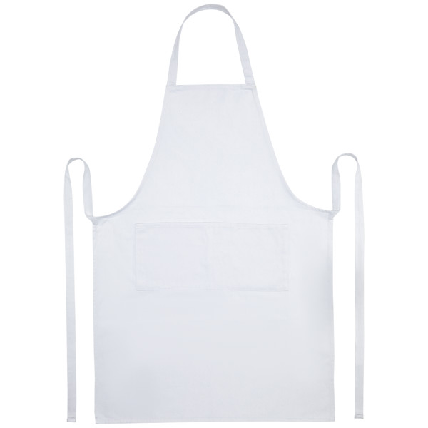 Shara 240 g/m2 Aware™ recycelte Schürze - weiss