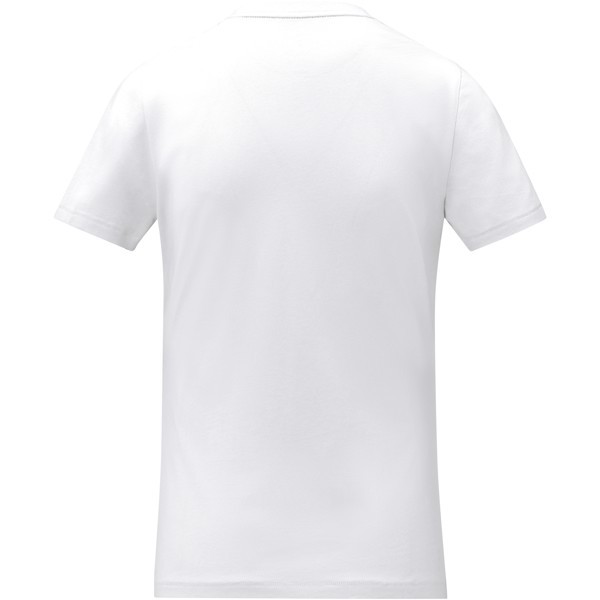 T-shirt Somoto manches courtes col V femme - Blanc / L