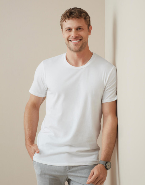 Stretch-T Relaxed For Men - White / M