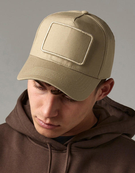 Removable Patch 5 Panel Cap - Graphite Grey / ONE SIZE
